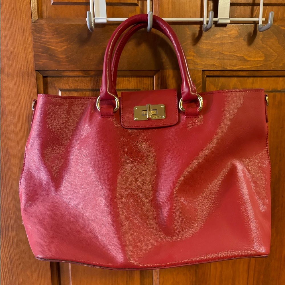 Prada Red Handbag